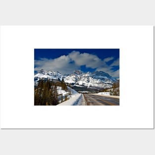 Icefields Parkway Rocky Mountains Canada Posters and Art